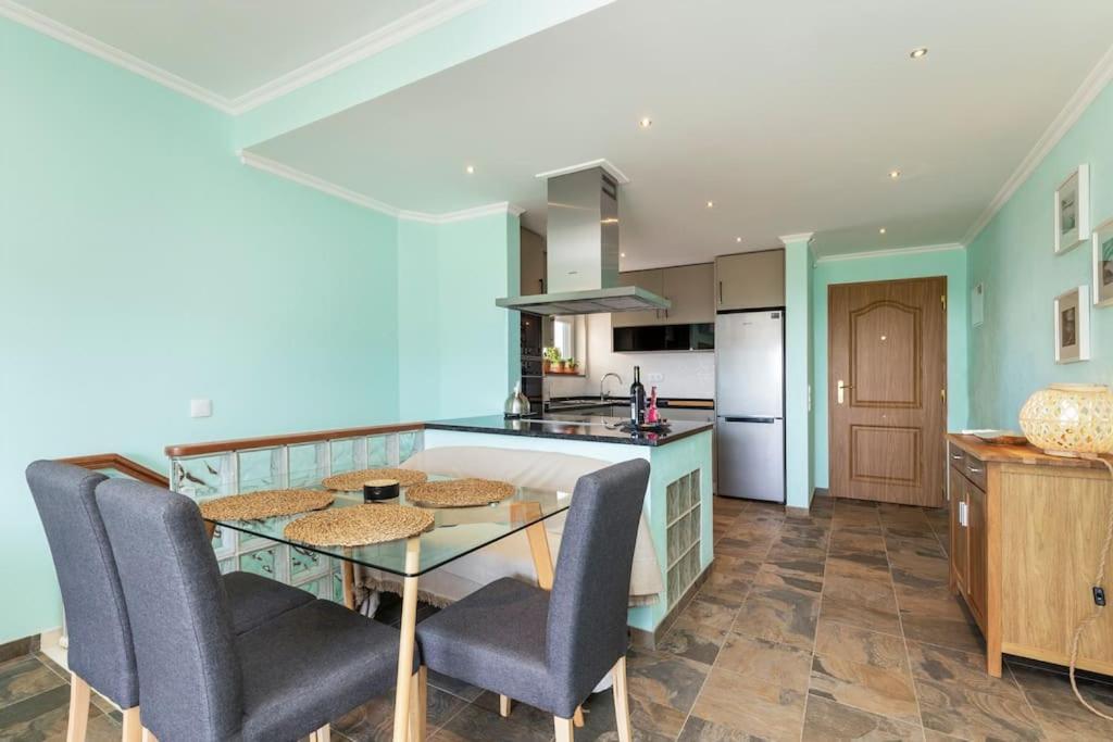 New Beach Flat With Top View - 3 Min To Sea In Luz Exteriér fotografie